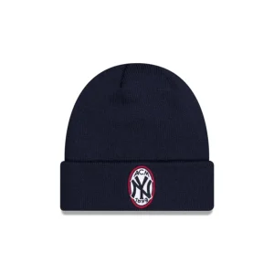 Hot AC Milan x New York Yankees Navy Knit Beanie - KTGCaps - Baseball caps for various teams, purchased online at a discount