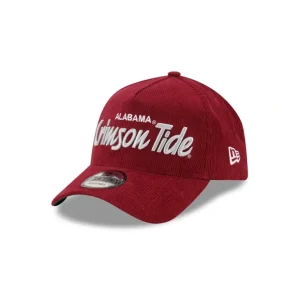 Flash Sale Alabama Crimson Tide Collegiate Corduroy 9FORTY AFrame Snapback Hat - KTGCaps - Baseball caps for various teams, purchased online at a discount