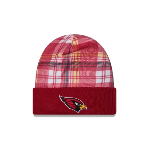 Hot Arizona Cardinals 2024 Cold Weather Statement Knit Beanie - KTGCaps - Baseball caps for various teams, purchased online at a discount