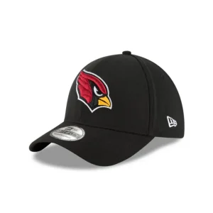Flash Sale Arizona Cardinals Team Classic Black 39THIRTY Stretch Fit Hat - KTGCaps - Baseball caps for various teams, purchased online at a discount