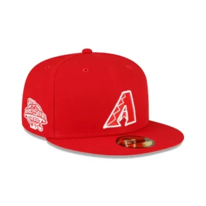 New Arizona Diamondbacks Sidepatch Red 59FIFTY Fitted Hat - KTGCaps - Baseball caps for various teams, purchased online at a discount