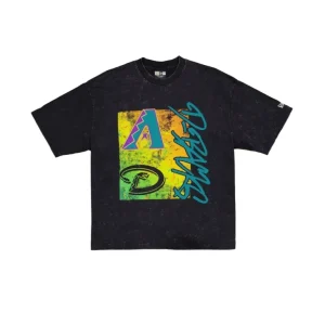 Discount Arizona Diamondbacks Sport Classics Boxy Black TShirt - KTGCaps - Baseball caps for various teams, purchased online at a discount