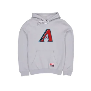 Fashion Arizona Diamondbacks Throwback Gray Hoodie - KTGCaps - Baseball caps for various teams, purchased online at a discount