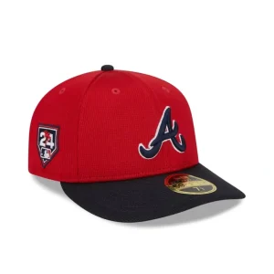 Discount Atlanta Braves 2024 Spring Training Low Profile 59FIFTY Fitted Hat - KTGCaps - Baseball caps for various teams, purchased online at a discount