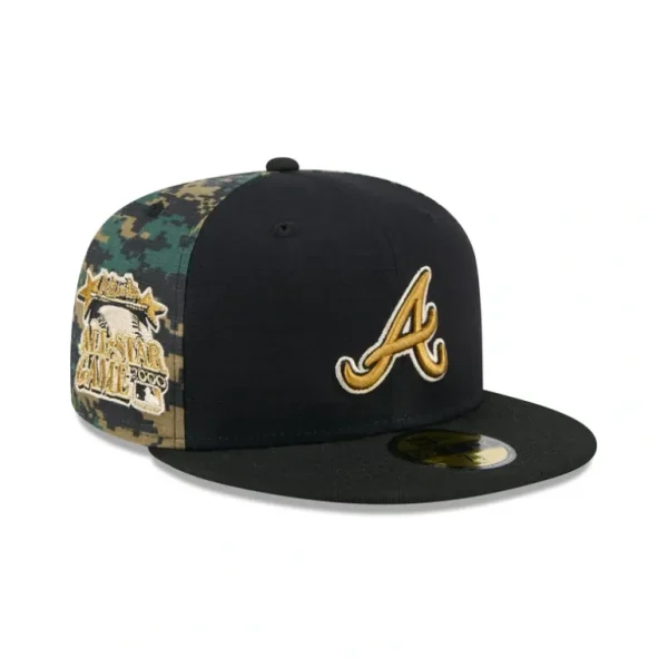 Best Sale Atlanta Braves Digi Camo 59FIFTY Fitted Hat - KTGCaps - Baseball caps for various teams, purchased online at a discount