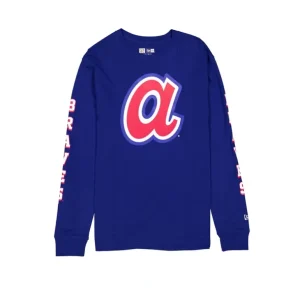 Fashion Atlanta Braves Game Day Long Sleeve TShirt - KTGCaps - Baseball caps for various teams, purchased online at a discount