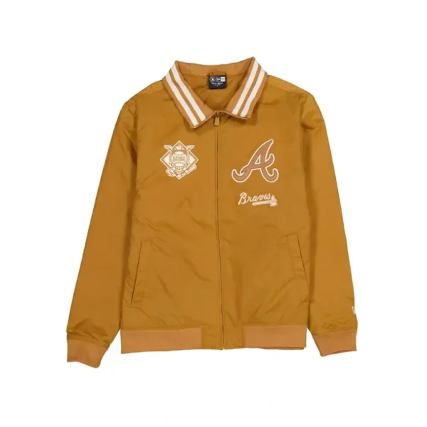 Flash Sale Atlanta Braves Light Bronze Logo Select Jacket - KTGCaps - Baseball caps for various teams, purchased online at a discount