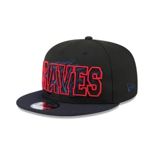 Fashion Atlanta Braves Splatter 9FIFTY Snapback Hat - KTGCaps - Baseball caps for various teams, purchased online at a discount