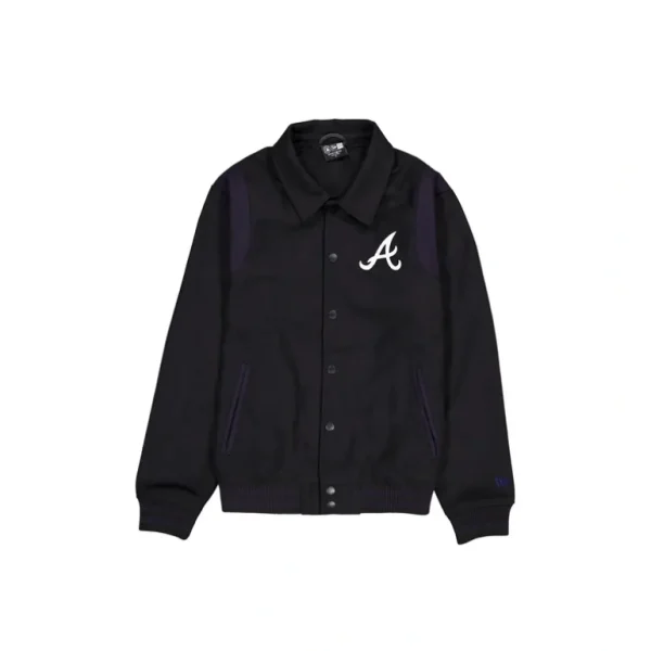 Outlet Atlanta Braves Sport Night Jacket - KTGCaps - Baseball caps for various teams, purchased online at a discount