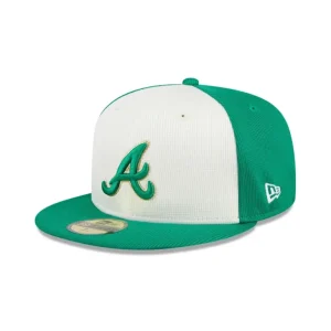 Hot Atlanta Braves St Patricks Day 2024 59FIFTY Fitted Hat - KTGCaps - Baseball caps for various teams, purchased online at a discount