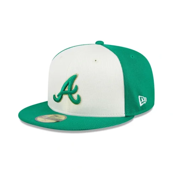 Hot Atlanta Braves St Patricks Day 2024 59FIFTY Fitted Hat - KTGCaps - Baseball caps for various teams, purchased online at a discount