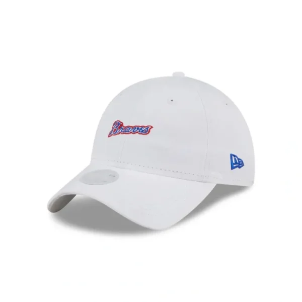 Fashion Atlanta Braves Womens Active 9TWENTY Adjustable Hat - KTGCaps - Baseball caps for various teams, purchased online at a discount