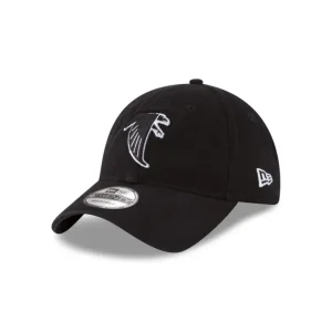 Discount Atlanta Falcons NFL Core Classic Black 9TWENTY Adjustable - KTGCaps - Baseball caps for various teams, purchased online at a discount