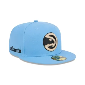 Hot Atlanta Hawks 2024 City Edition Alt 59FIFTY Fitted Hat - KTGCaps - Baseball caps for various teams, purchased online at a discount