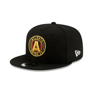 Online Atlanta United FC Black 9FIFTY Snapback Hat - KTGCaps - Baseball caps for various teams, purchased online at a discount