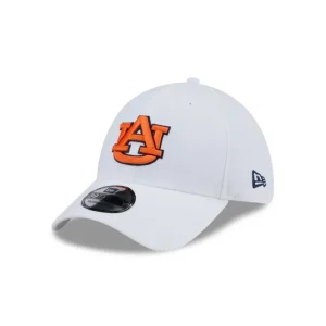 Fashion Auburn Tigers Chrome 39THIRTY Stretch Fit Hat - KTGCaps - Baseball caps for various teams, purchased online at a discount