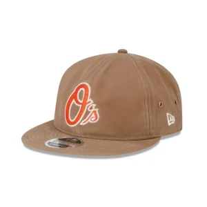 Discount Baltimore Orioles Khaki Retro Crown 9FIFTY Adjustable Hat - KTGCaps - Baseball caps for various teams, purchased online at a discount