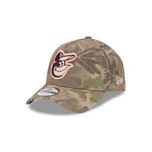 Flash Sale Baltimore Orioles Leaf Camo 9FORTY AFrame Snapback Hat - KTGCaps - Baseball caps for various teams, purchased online at a discount