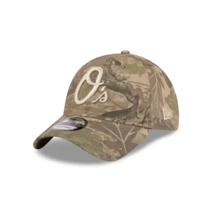 Fashion Baltimore Orioles Leaf Camo 9TWENTY Adjustable Hat - KTGCaps - Baseball caps for various teams, purchased online at a discount