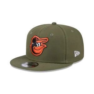 Discount Baltimore Orioles Olive 9FIFTY Snapback Hat - KTGCaps - Baseball caps for various teams, purchased online at a discount