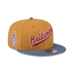 Flash Sale Baltimore Orioles Panama Tan 9FIFTY Snapback Hat - KTGCaps - Baseball caps for various teams, purchased online at a discount