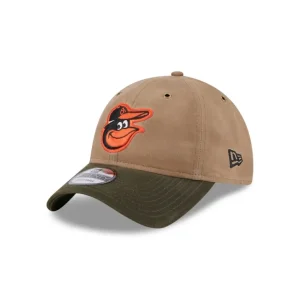 Hot Baltimore Orioles Wax Canvas 9TWENTY Adjustable Hat - KTGCaps - Baseball caps for various teams, purchased online at a discount