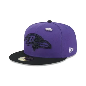 Discount Baltimore Ravens 2024 Inspire Change 59FIFTY Fitted Hat - KTGCaps - Baseball caps for various teams, purchased online at a discount