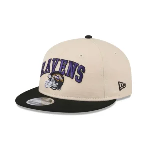 Hot Baltimore Ravens Historic Helmet Retro Crown 9FIFTY Snapback Hat - KTGCaps - Baseball caps for various teams, purchased online at a discount