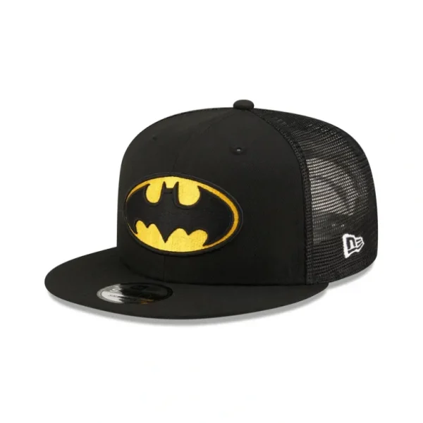 Flash Sale Batman Black 9FIFTY Trucker Hat - KTGCaps - Baseball caps for various teams, purchased online at a discount