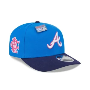 Fashion Big League Chew X Atlanta Braves Curveball Cotton Candy 9SEVENTY Stret - KTGCaps - Baseball caps for various teams, purchased online at a discount