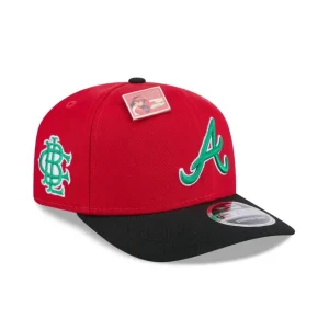 Fashion Big League Chew X Atlanta Braves Slammin Strawberry 9SEVENTY Stretch - KTGCaps - Baseball caps for various teams, purchased online at a discount