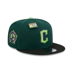 Fashion Big League Chew X Cleveland Guardians Sour Apple 9FIFTY Snapback Hat - KTGCaps - Baseball caps for various teams, purchased online at a discount