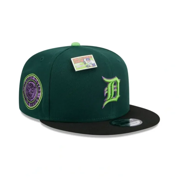 Flash Sale Big League Chew X Detroit Tigers Sour Apple 9FIFTY Snapback Hat - KTGCaps - Baseball caps for various teams, purchased online at a discount