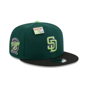 Discount Big League Chew X San Diego Padres Sour Apple 9FIFTY Snapback Hat - KTGCaps - Baseball caps for various teams, purchased online at a discount