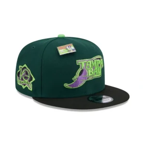 Flash Sale Big League Chew X Tampa Bay Rays Sour Apple 9FIFTY Snapback Hat - KTGCaps - Baseball caps for various teams, purchased online at a discount