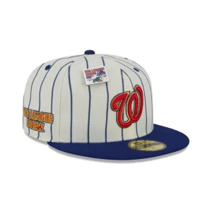 Hot Big League Chew X Washington Nationals Pinstripe 59FIFTY Fitted Hat - KTGCaps - Baseball caps for various teams, purchased online at a discount