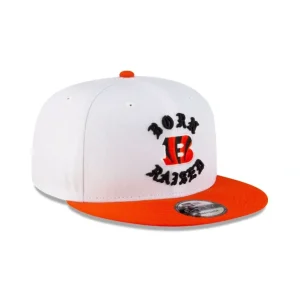 Online Born x Raised Cincinnati Bengals White 9FIFTY Snapback - KTGCaps - Baseball caps for various teams, purchased online at a discount