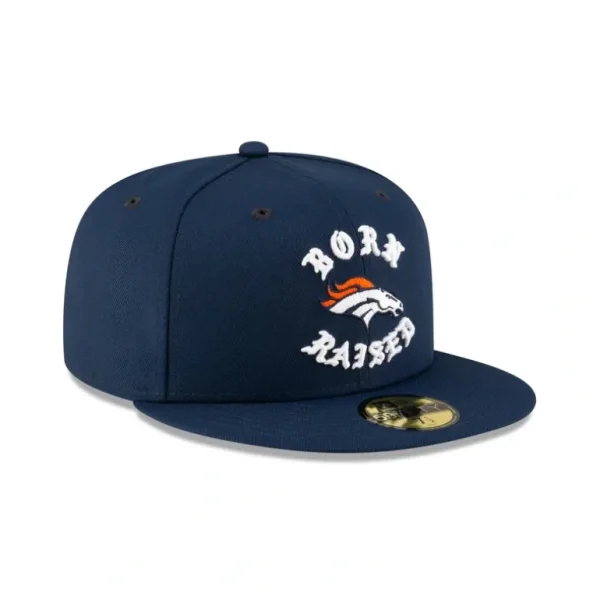 Discount Born x Raised Denver Broncos 59FIFTY Fitted - KTGCaps - Baseball caps for various teams, purchased online at a discount