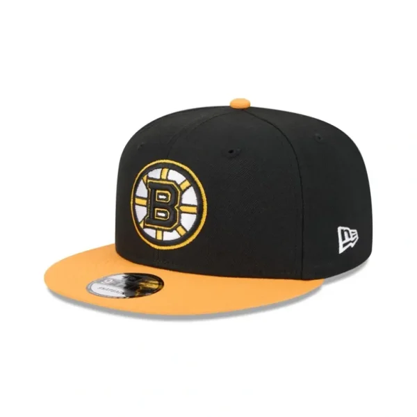 Hot Boston Bruins 9FIFTY Snapback Hat - KTGCaps - Baseball caps for various teams, purchased online at a discount