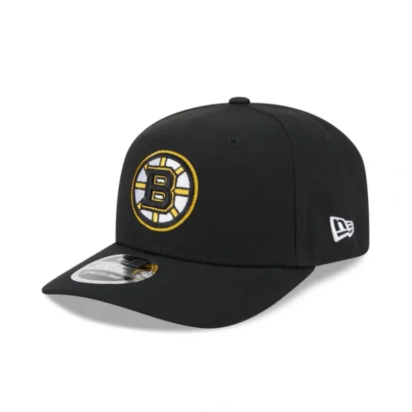 Flash Sale Boston Bruins 9SEVENTY StretchSnap Hat - KTGCaps - Baseball caps for various teams, purchased online at a discount
