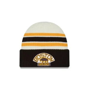 Online Boston Bruins Vintage Ribbed Beanie - KTGCaps - Baseball caps for various teams, purchased online at a discount
