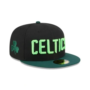 Discount Boston Celtics 2024 City Edition 59FIFTY Fitted Hat - KTGCaps - Baseball caps for various teams, purchased online at a discount