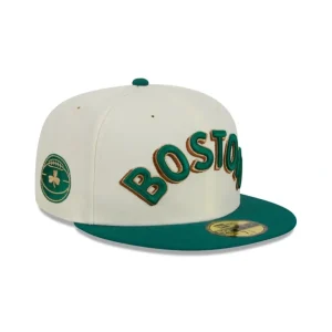 Fashion Boston Celtics 2023 City Edition 59FIFTY Fitted Hat - KTGCaps - Baseball caps for various teams, purchased online at a discount
