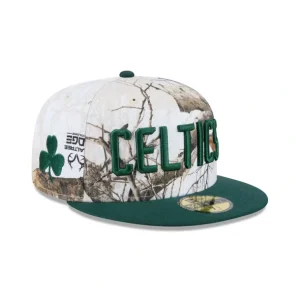 Discount Boston Celtics 2024 Country x City Realtree 59FIFTY Fitted Hat - KTGCaps - Baseball caps for various teams, purchased online at a discount