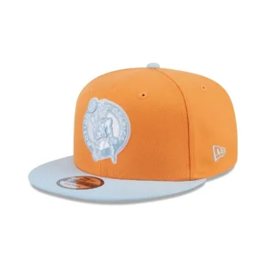 Hot Boston Celtics Color Pack Orange Glaze 9FIFTY Snapback Hat - KTGCaps - Baseball caps for various teams, purchased online at a discount