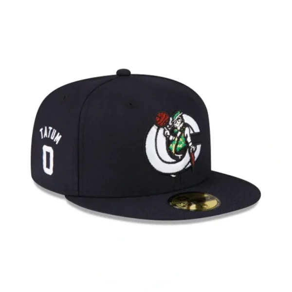 Hot Boston Celtics X Concepts X Jayson Tatum Navy 59FIFTY Fitted Hat - KTGCaps - Baseball caps for various teams, purchased online at a discount