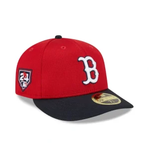 Flash Sale Boston Red Sox 2024 Spring Training Low Profile 59FIFTY Fitted Hat - KTGCaps - Baseball caps for various teams, purchased online at a discount