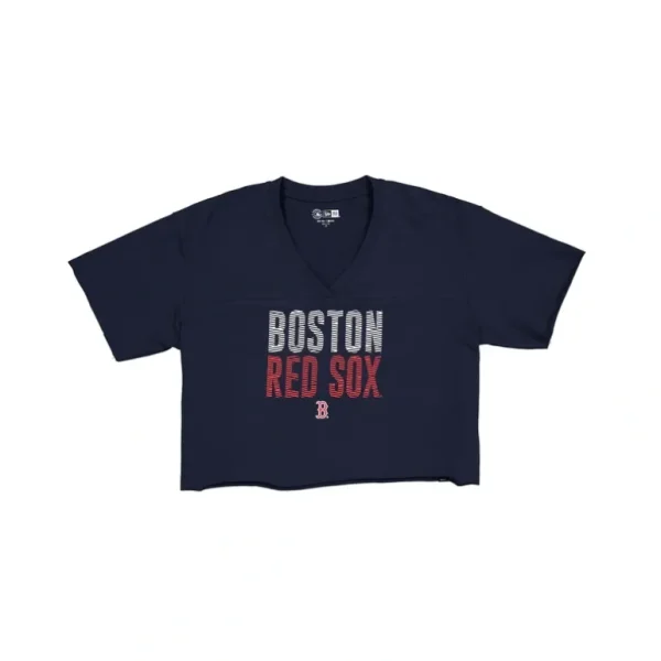 Discount Boston Red Sox Active Womens VNeck TShirt - KTGCaps - Baseball caps for various teams, purchased online at a discount