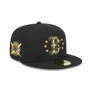 New Boston Red Sox Armed Forces Day 2024 59FIFTY Fitted Hat - KTGCaps - Baseball caps for various teams, purchased online at a discount