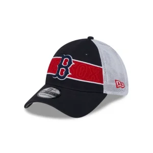 Flash Sale Boston Red Sox Banded 39THIRTY Stretch Fit Hat - KTGCaps - Baseball caps for various teams, purchased online at a discount